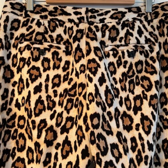 Banana Republic Leopard Print Avery Pant. Size 10 - Picture 3 of 9